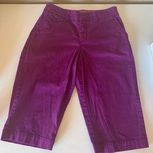Sonoma Purple Capris